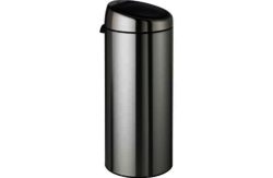Brabantia 30 Litre Matt Steel Touch Top Kitchen Bin.
